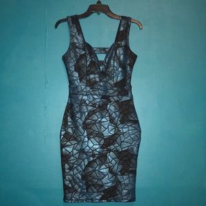 Super sexy deep V club dress